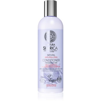 Natura siberica natural anti-pollution balsam protector pentru par deteriorat