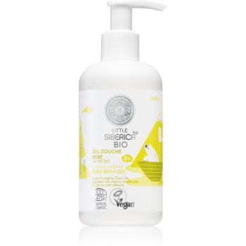 Natura siberica little siberica bio gel de baie pentru nou-nascuti si copii