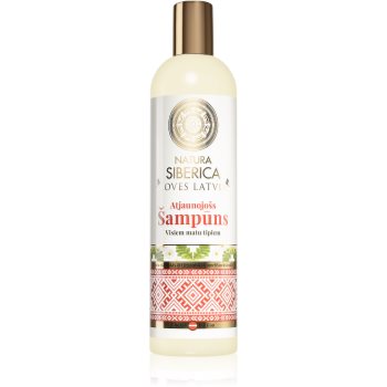 Natura Siberica Loves Latvia sampon regenerator par