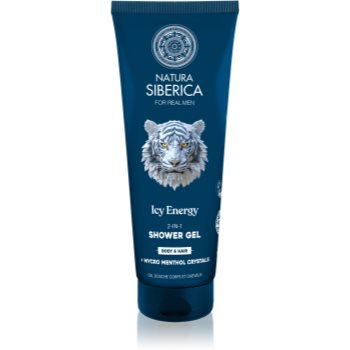 Natura Siberica Arctic Wild Icy Energy 2 in 1 gel de dus si sampon