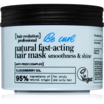 Natura Siberica Hair Evolution Be-Curl masca hranitoare  stralucire pentru parul ondulat si cret