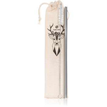 Naturalis Stainless Steel Straw set set pentru utilizarea de zi cu zi - 1 | YEO
