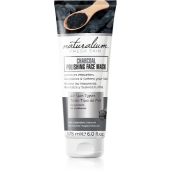 Naturalium Fresh Skin Charcoal masca faciala pentru curatare si stralucire