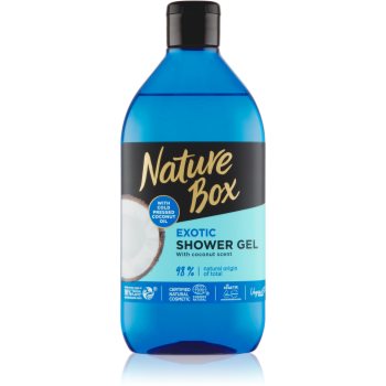 Nature Box Coconut gel de dus revigorant cu efect de hidratare Nature Box