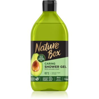 Nature Box Avocado gel calmant pentru dus cu avocado Online Ieftin Nature Box