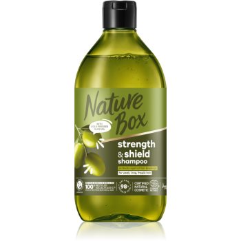 Nature Box Olive Oil sampon protector împotriva părului fragil