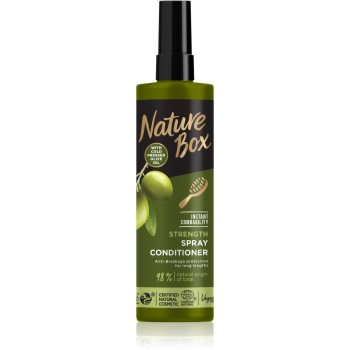 Nature Box Olive Oil balsam fortifiant pentru păr lung