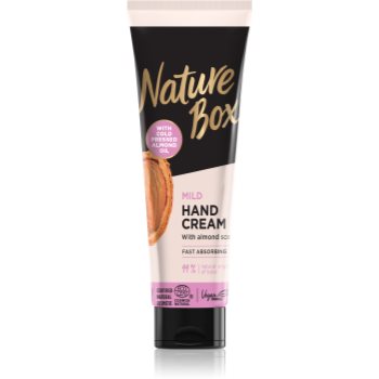 Nature Box Almond crema de maini cu textura fina cu ulei de migdale