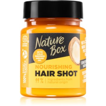 Nature Box Argan Hair Shot masca de par regeneratoare cu ulei de argan Nature Box