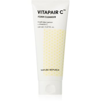 NATURE REPUBLIC Vitapair C Foam Cleanser spuma de curatare ce ofera stralucire