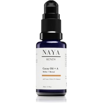 Naya Renew Cacay Oil + A ulei pentru strălucire pentru uniformizarea nuantei tenului Naya Cosmetice și accesorii