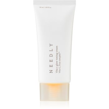 NEEDLY Vita C Glow Toning Cream cremă hidratantă nuanțatoare pentru uniformizarea nuantei tenului
