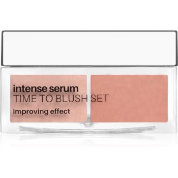 NEO MAKE UP Intense Serum Time To Blush Set fard de obraz sub forma de pudra