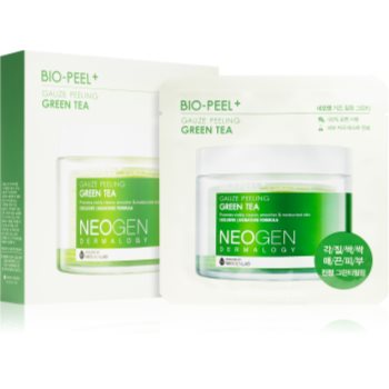 Neogen Dermalogy Bio-Peel+ Gauze Peeling Green Tea discuri pentru indepartarea impuritatilor pentru luminozitate si hidratare - 1 | YEO