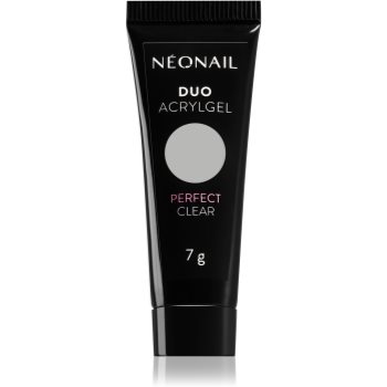 NeoNail Duo Acrylgel Perfect Clear gel pentru modelarea unghiilor NeoNail