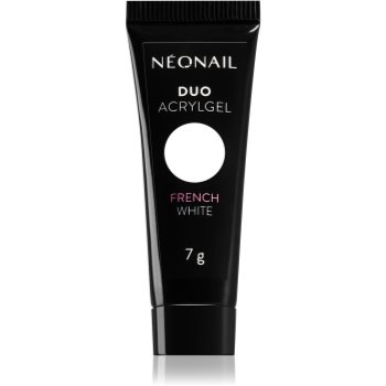 NeoNail Duo Acrylgel French White gel pentru modelarea unghiilor NeoNail