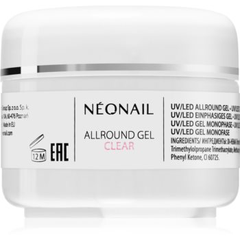 NeoNail Allround Gel Clear gel pentru modelarea unghiilor