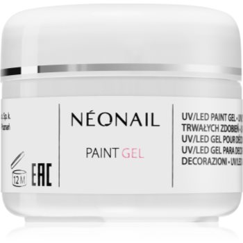NeoNail Paint Gel White Rose gel pentru modelarea unghiilor NeoNail imagine