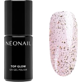NeoNail Top Glow lac de unghii top coat, cu utilizarea lampii UV/LED image13