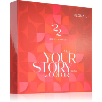 NEONAIL Advent Calendar Tell Your Story With a Color Calendar de Crăciun accesorii imagine noua