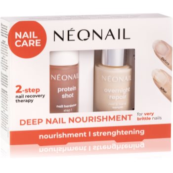 NEONAIL Nail Care Set Deep Nail Nourishment set pentru unghii și cuticule