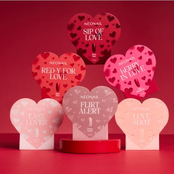 NEONAIL Special Set Red-y for Love lac de unghii sub forma de gel (editie limitata) - 1 | YEO