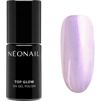 NEONAIL Top Glow lac gel de unghii pentru acoperirea superioară