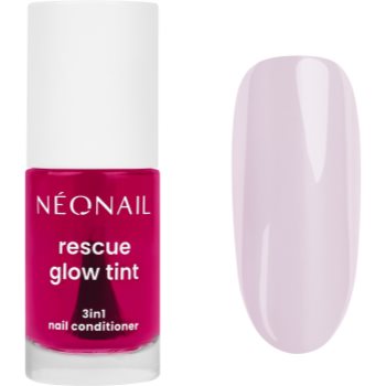 NEONAIL Rescue Glow Tint 3in1 Nail Conditioner lac de unghii pentru ingrijire (NNLBDOV_KGYM02)