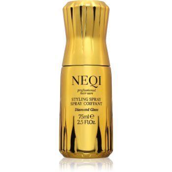 NEQI Diamond Glass Styling Spray gel de par pentru par neted si stralucitor