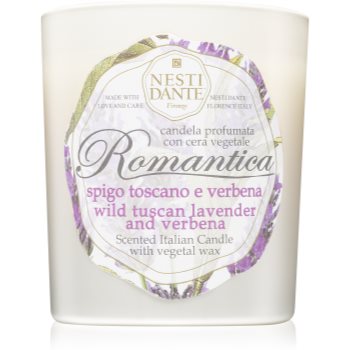 Nesti Dante Romantica Lavender & Verbena lumânare parfumată Nesti Dante Cosmetice și accesorii