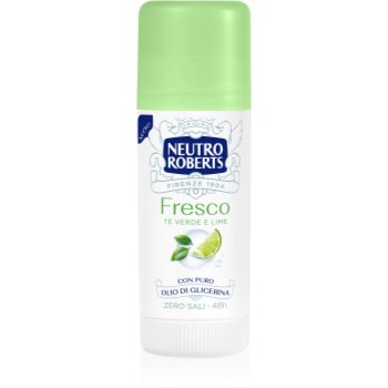 Neutro Roberts Tè Verde e Lime deodorant stick cu o eficienta de 48 h