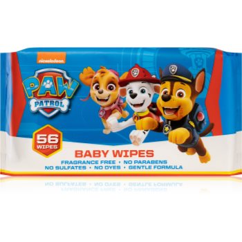 Nickelodeon Paw Patrol Baby Wipes servetele delicate pentru copii Nickelodeon
