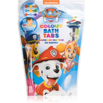 Nickelodeon Paw Patrol Colour Bath Tabs produse pentru baie pentru copii