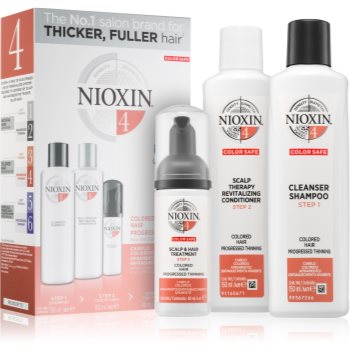 Nioxin System 4 Color Safe set cadou (pentru păr vopsit) Nioxin