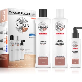 Nioxin System 3 Color Safe Set Cadou Pentru Par Vopsit