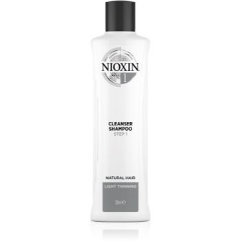 Nioxin System 1 Cleanser Shampoo sampon pentru curatare pentru par fin si normal accesorii imagine noua