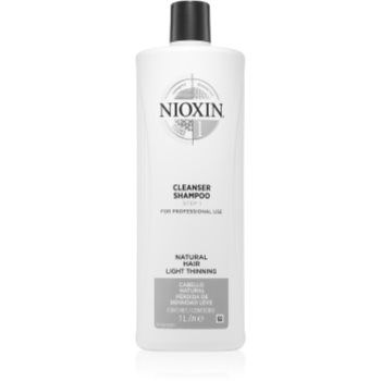 Nioxin System 1 Cleanser Shampoo sampon pentru curatare pentru par fin si normal accesorii imagine noua