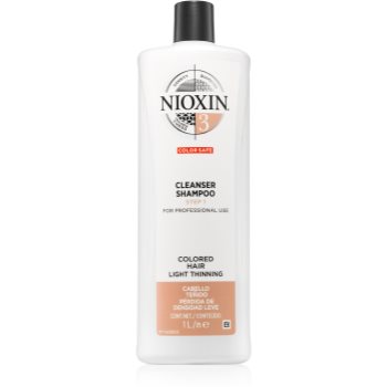 Nioxin System 3 Color Safe Cleanser Shampoo sampon de curatare pentru par vopsit Nioxin imagine noua