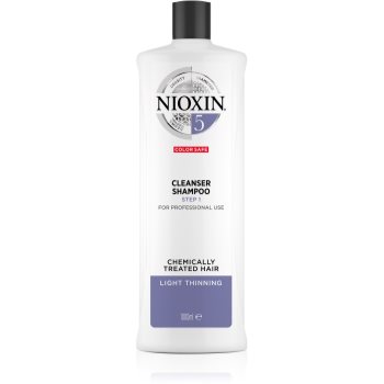 Nioxin System 5 Color Safe Cleanser Shampoo sampon de curatare pentru par vopsit accesorii imagine noua