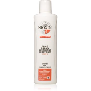 Nioxin System 4 Color Safe Scalp Therapy Revitalizing Conditioner balsam profund hrănitor pentru par vopsit si deteriorat Nioxin