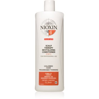 Nioxin System 4 Color Safe Scalp Therapy Revitalizing Conditioner balsam profund hrănitor pentru par vopsit si deteriorat Nioxin Condiționere pentru păr