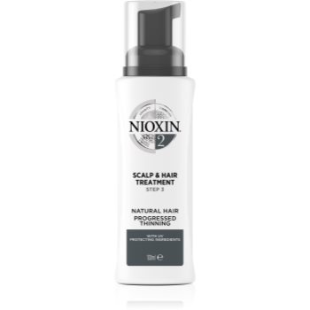 Nioxin System 2 Scalp & Hair Treatment ingrijire leave-in pentru par fin si subtiat