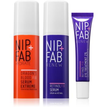 NIP+FAB Retinol Fix Bundle set pentru îngrijirea tenului