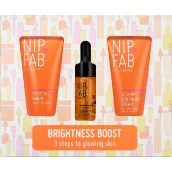 NIP+FAB Vitamin C Fix Brightness Boost set pentru îngrijirea tenului cu vitamina C