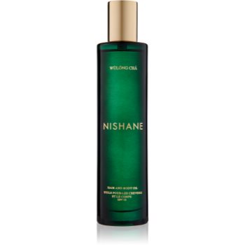 Nishane Wulong Cha ulei parfumat de par si de corp SPF 15