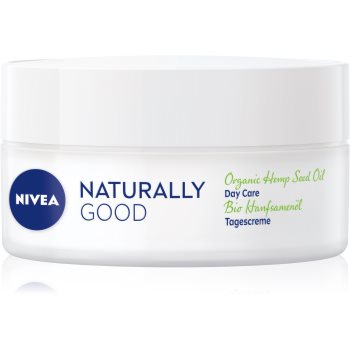 Nivea naturally good crema de zi calmanta cu ulei de canepa