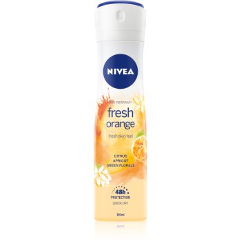 Nivea fresh blends orange spray anti-perspirant