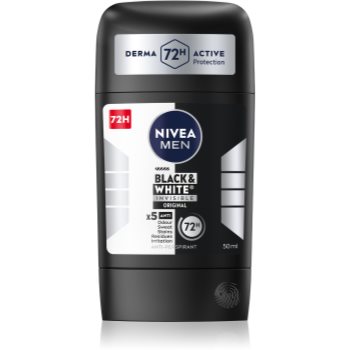 Nivea Men Black & White Invisible Original antiperspirant puternic pentru barbati