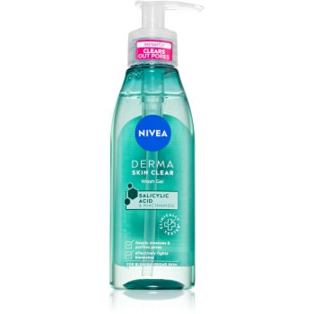 Nivea Derma Skin Clear gel de curatare facial