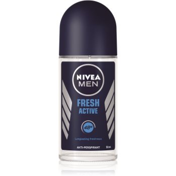 Nivea Men Fresh Active deodorant roll-on antiperspirant pentru barbati Nivea imagine noua